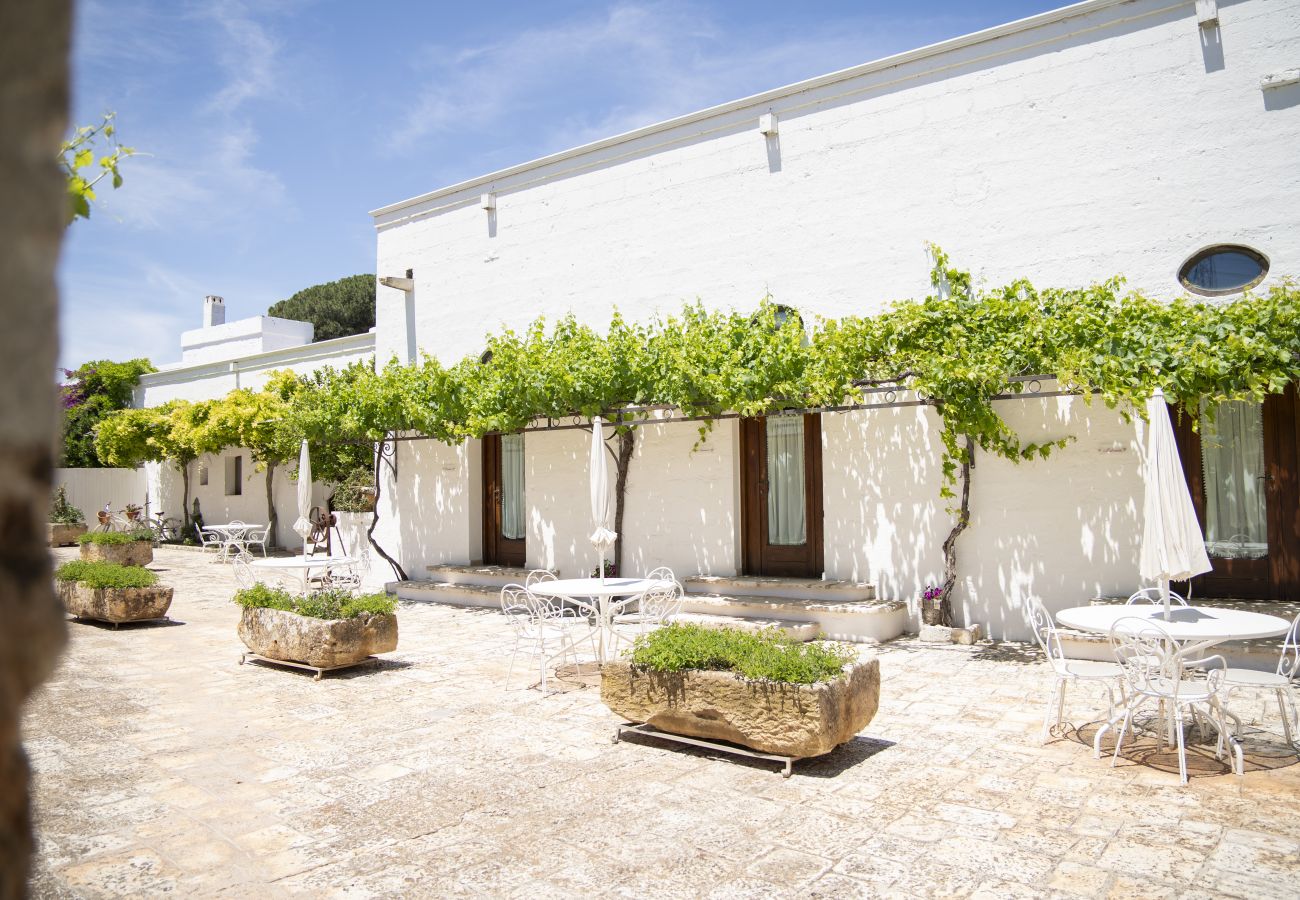 Casa rural en Francavilla Fontana - Viñedo - Habitaciones en Masseria Palmo